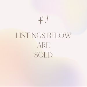 Listings below this are sold
